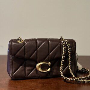 COACH Quilted Leather Mini Tabby Shoulder bag